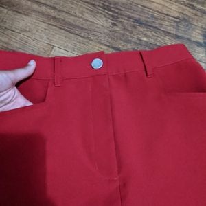 XOXO mini red skirt